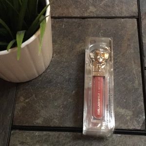 NEW- Karl Lagerfeld lip gloss with mirror & lights